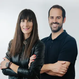Retrato de  Ana Pedroche y Fran de Vicente