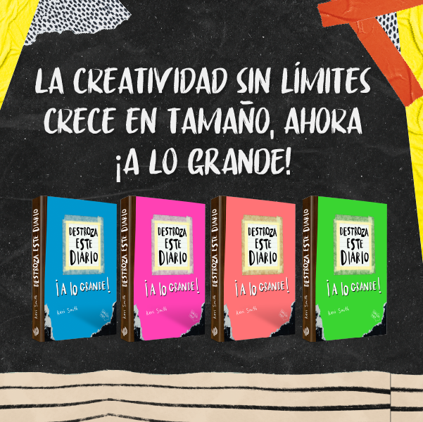 Banner Destroza este diario. A lo grande - Verde flúor