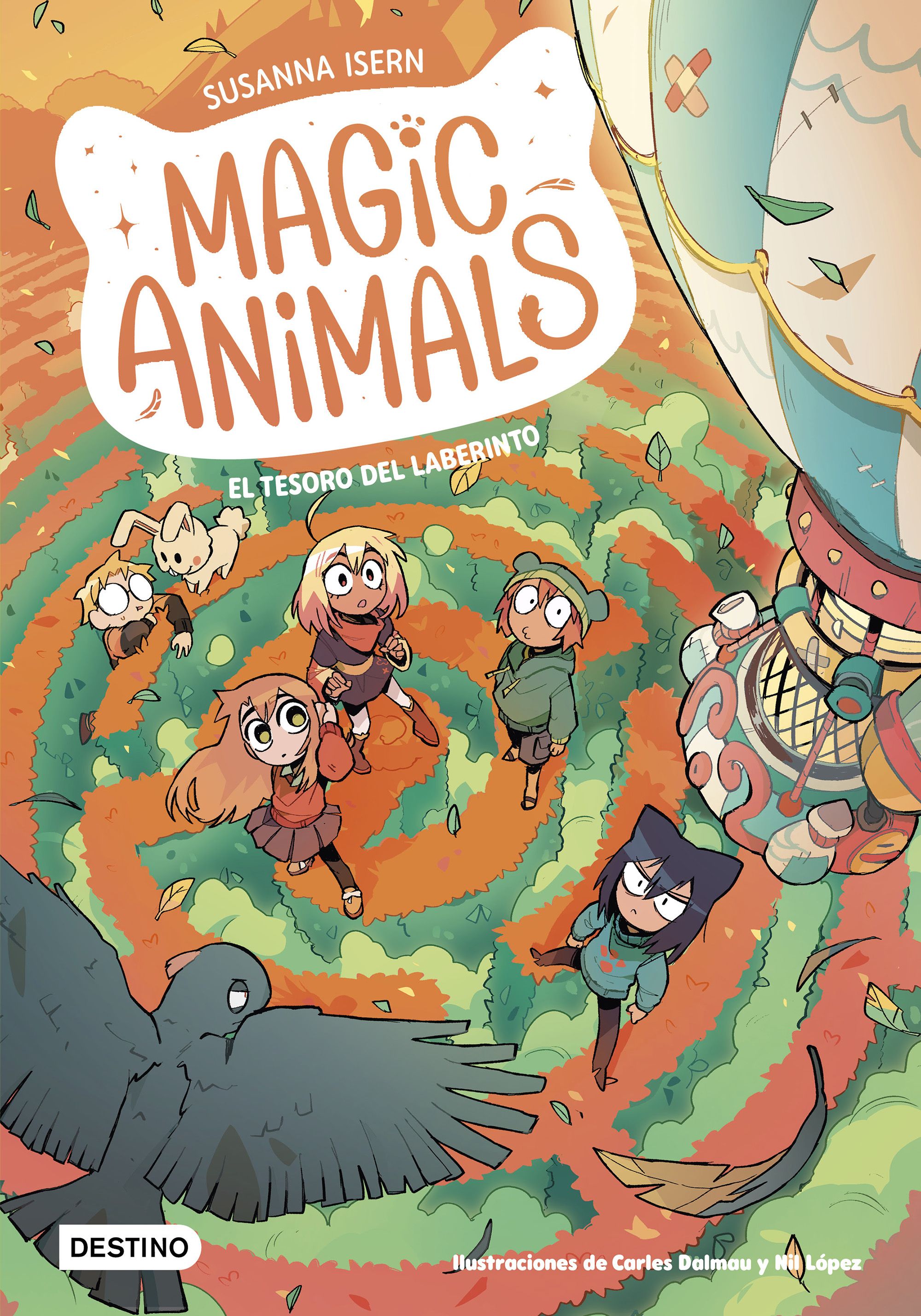Portada Magic Animals 11. El tesoro del laberinto