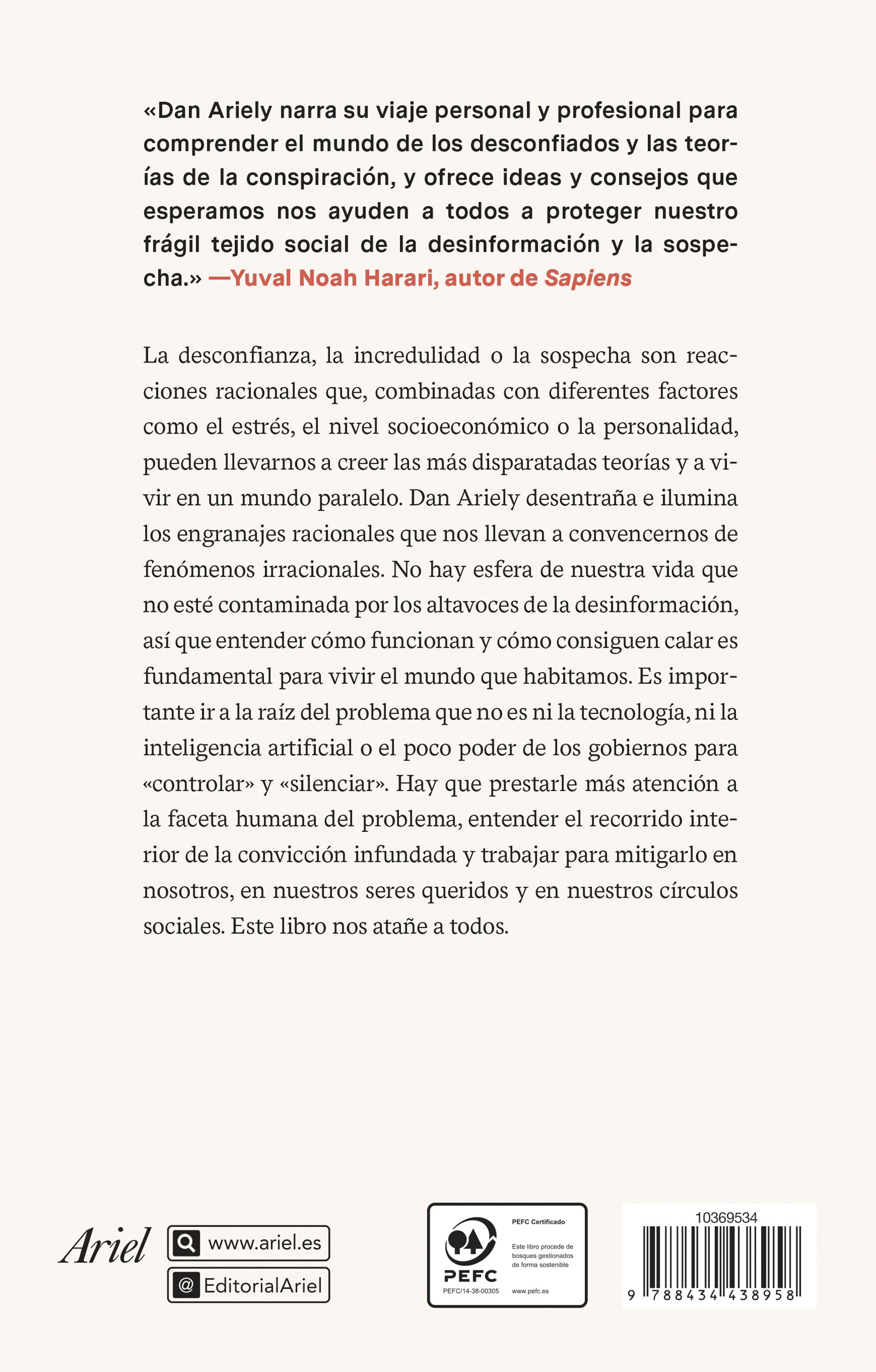 Miniatura contraportada La espiral de la razón