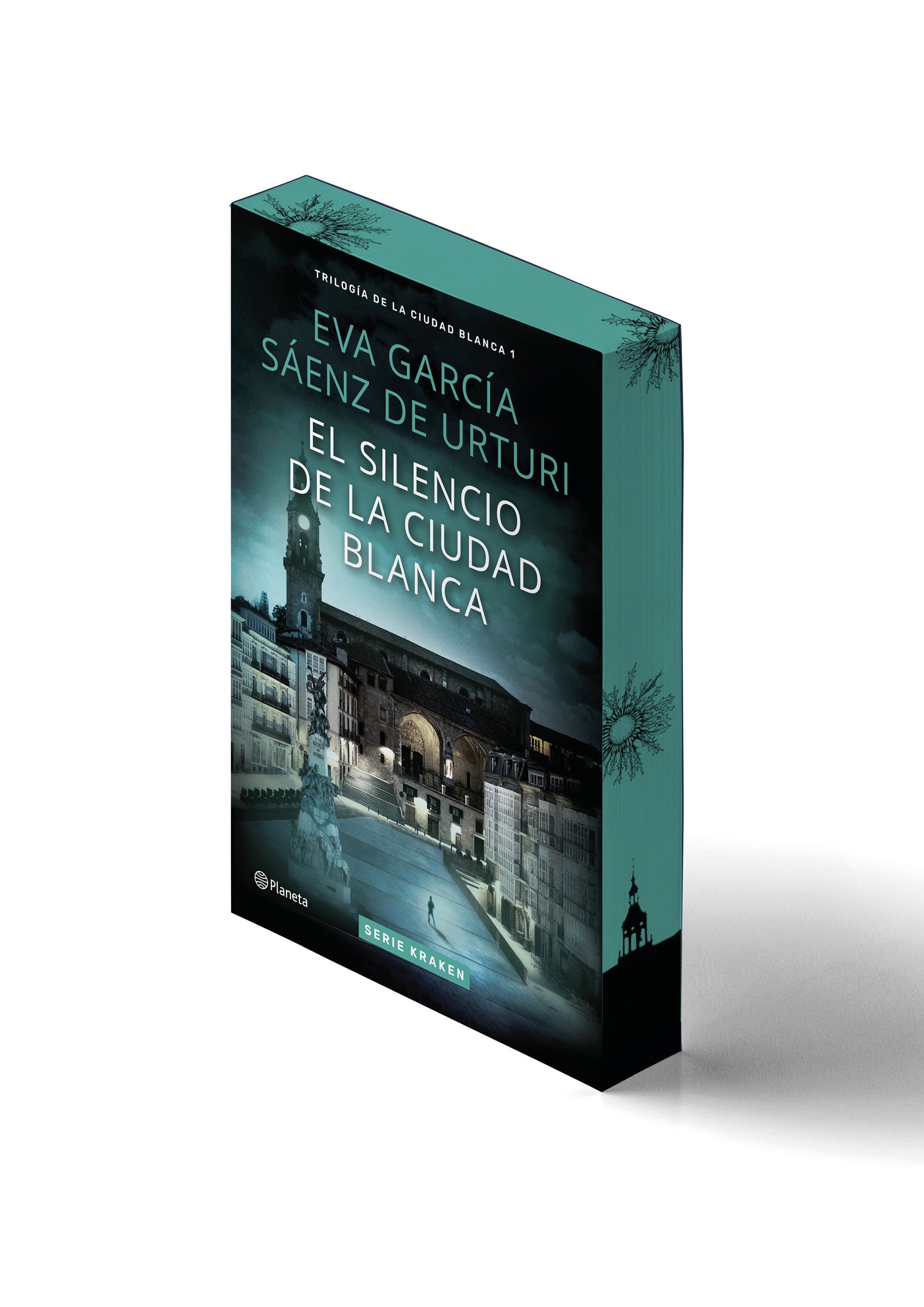 Portada El Silencio de la Ciudad Blanca (edición especial con cantos decorados)