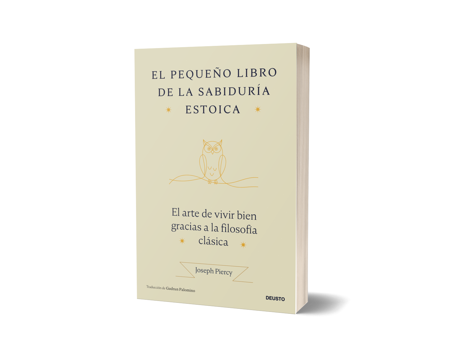 Miniatura portada 3d El pequeño libro de la sabiduría estoica