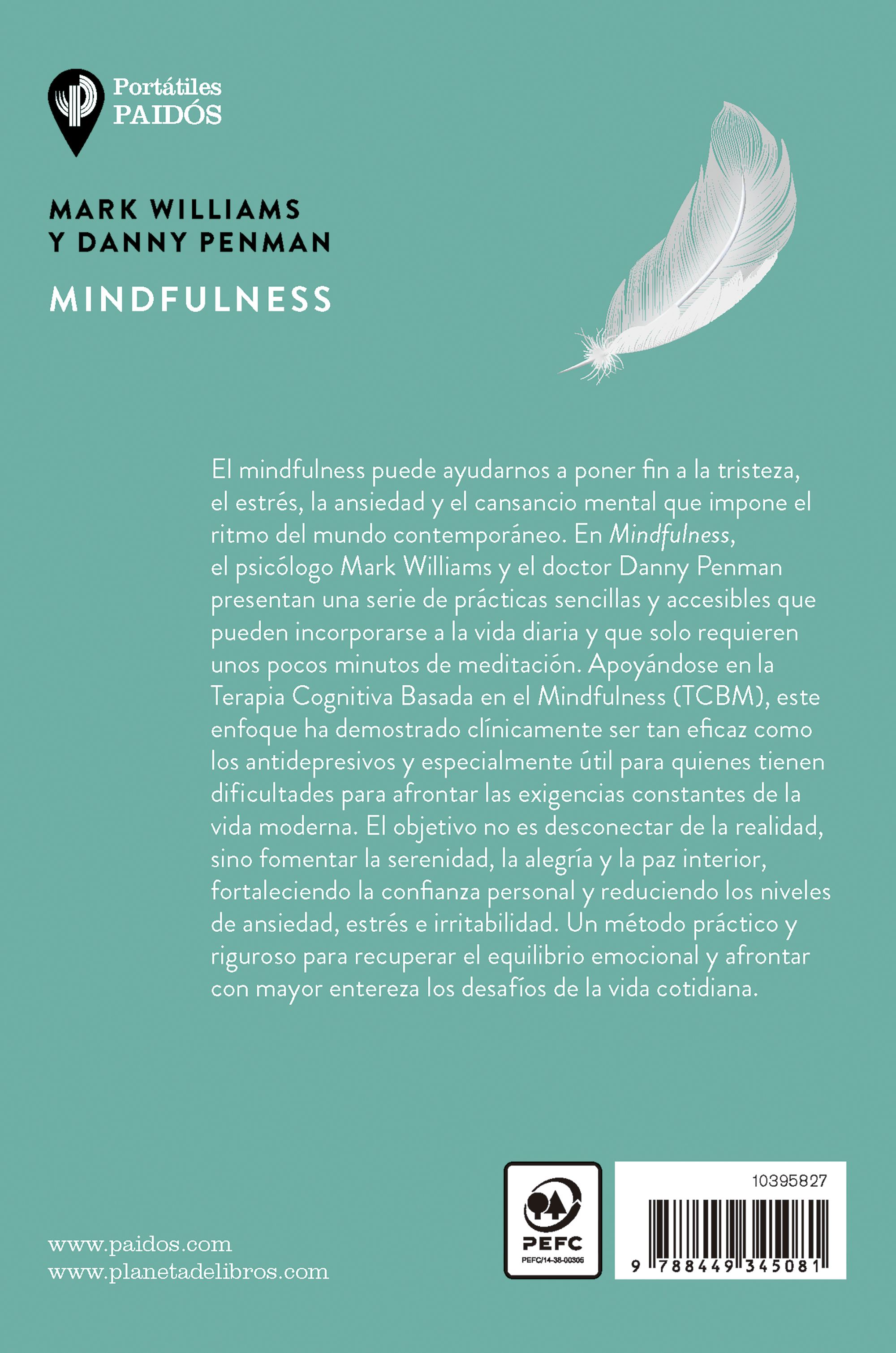 Miniatura contraportada Mindfulness