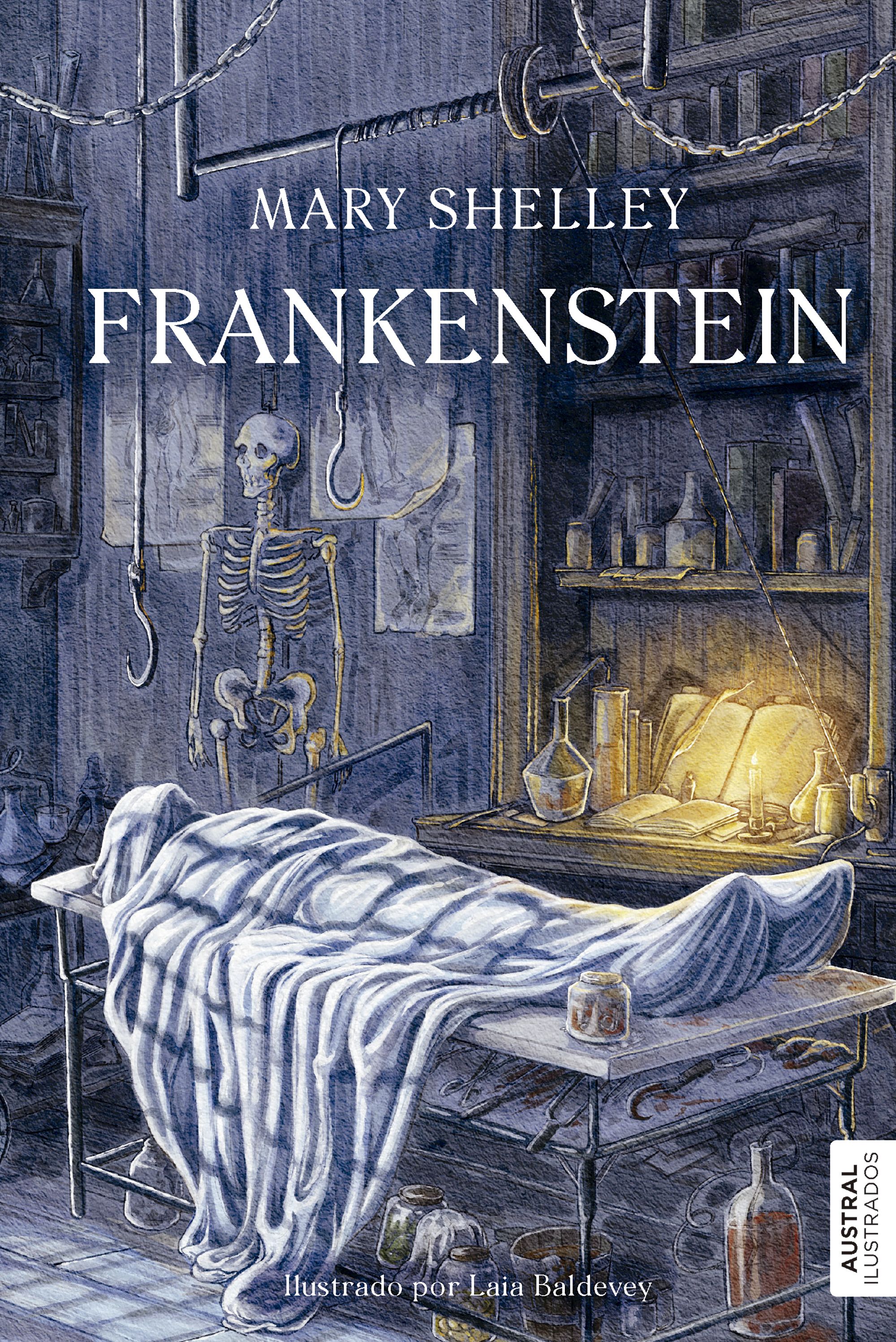 Portada Frankenstein. Edición ilustrada