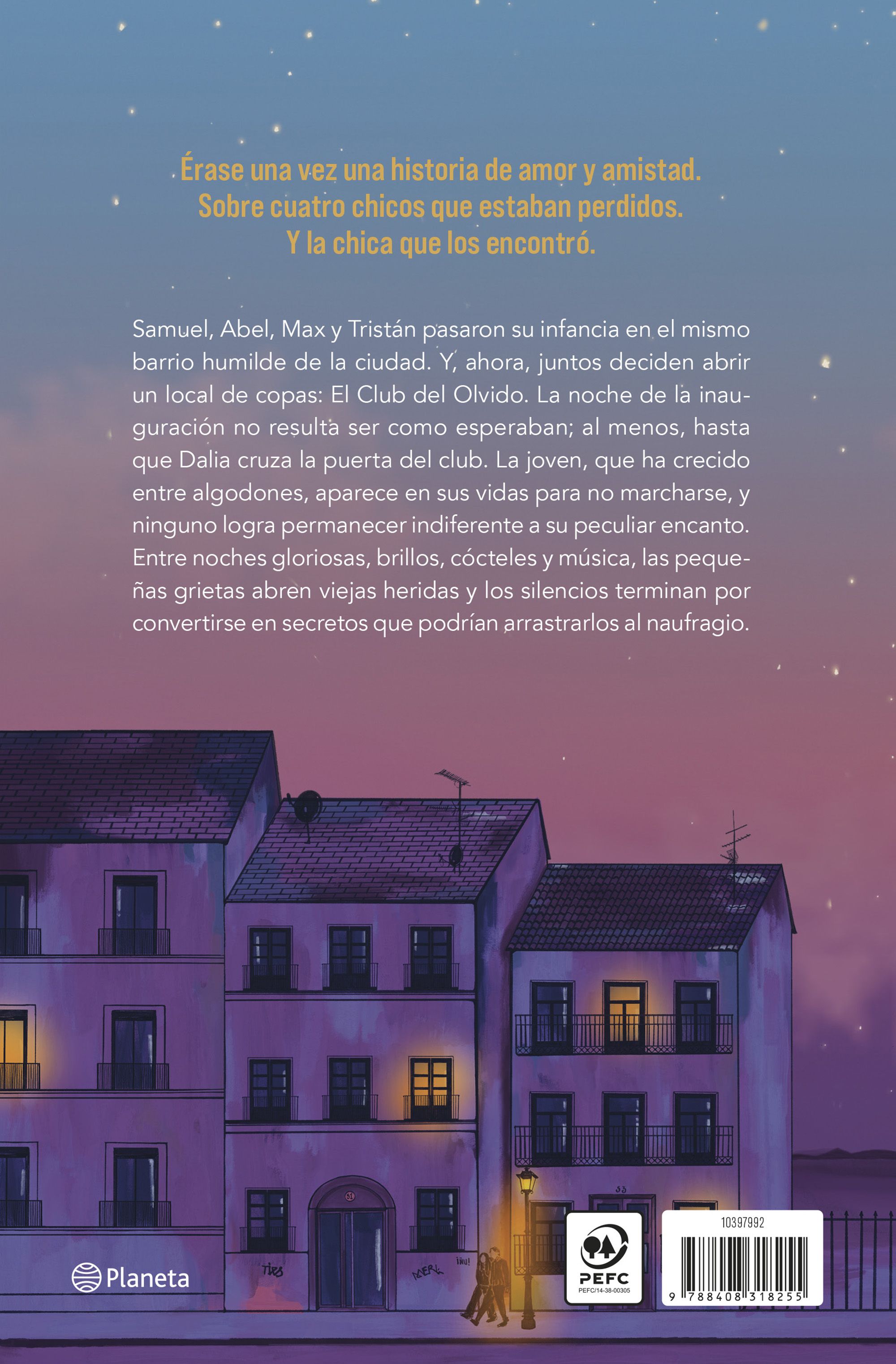 Miniatura contraportada El Club del Olvido (edición especial)