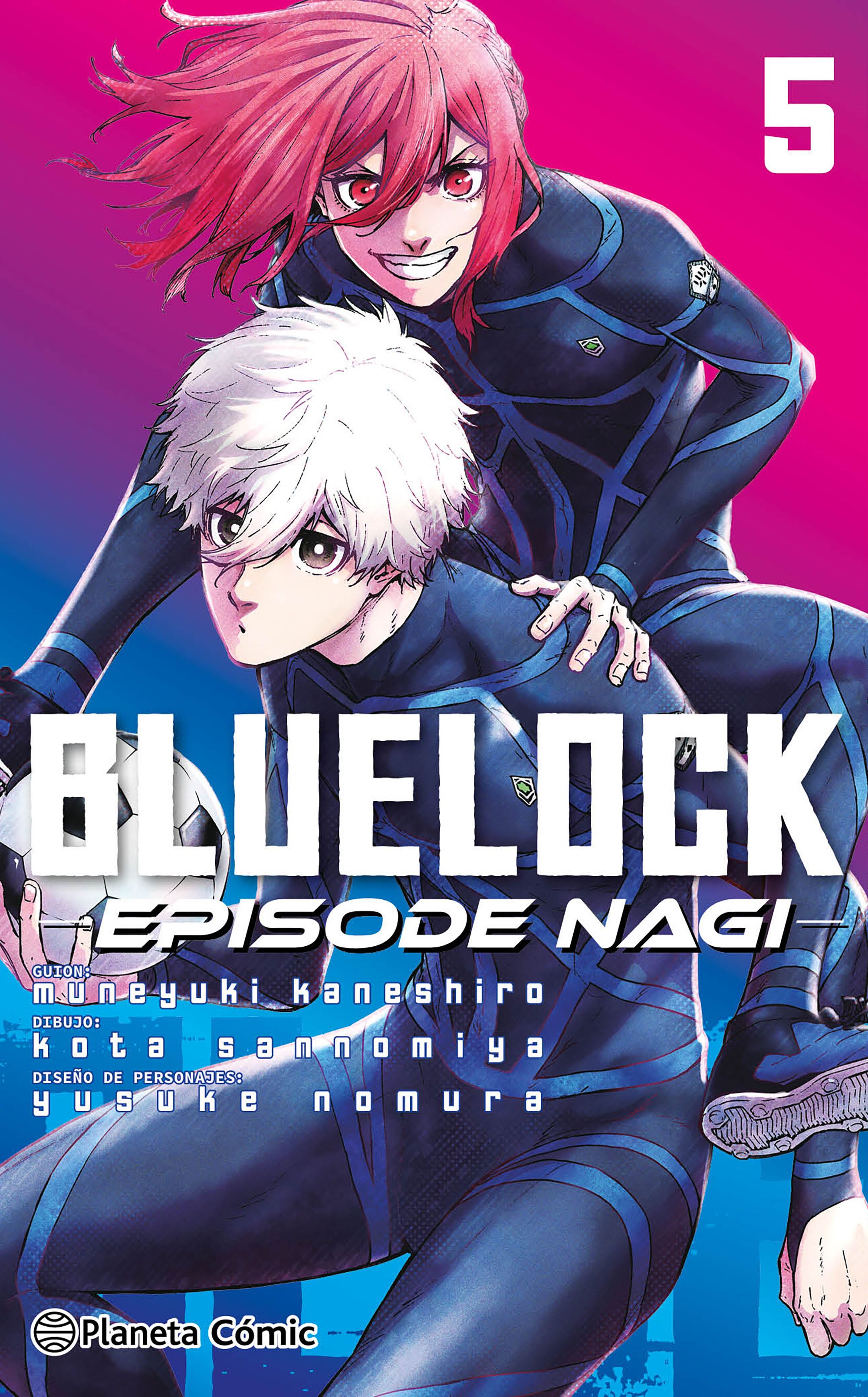 Portada Blue Lock Episode Nagi nº 05