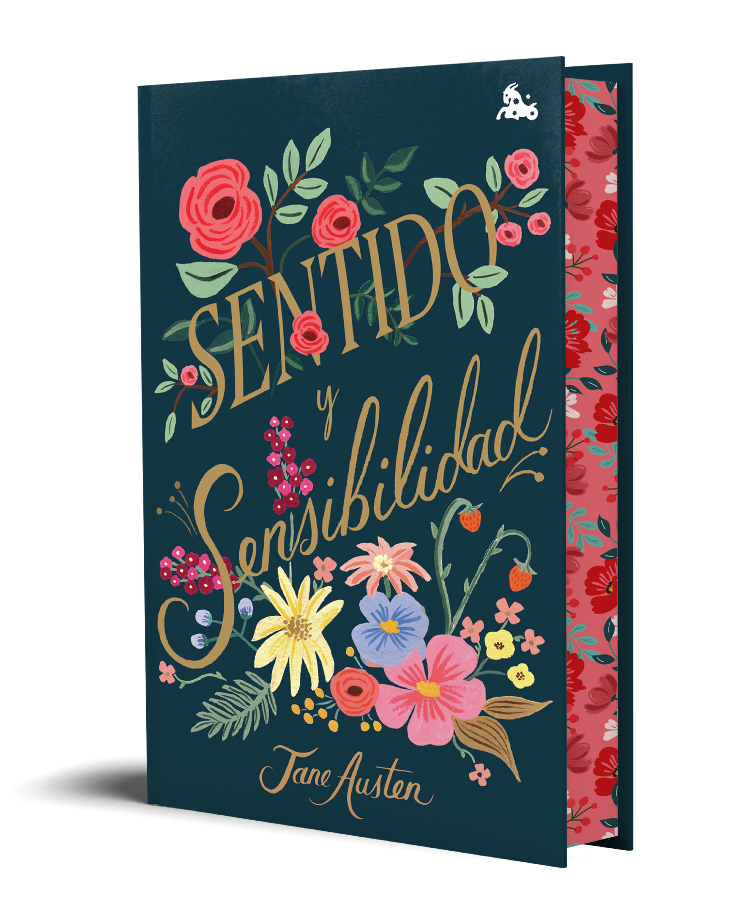 Portada Sentido y Sensibilidad. Edición especial con cantos decorados