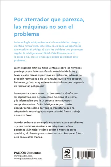 Contraportada La inteligencia que asusta