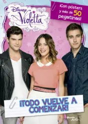 Portada Violetta - Todo vuelve a comenzar!