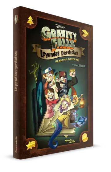 Portada Gravity Falls. Leyendas perdidas