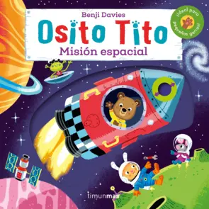 Portada Osito Tito. Misión espacial