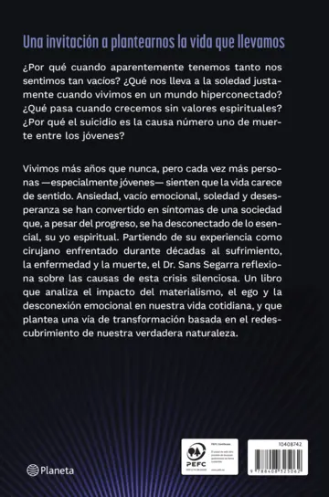 Contraportada La Humanidad en crisis