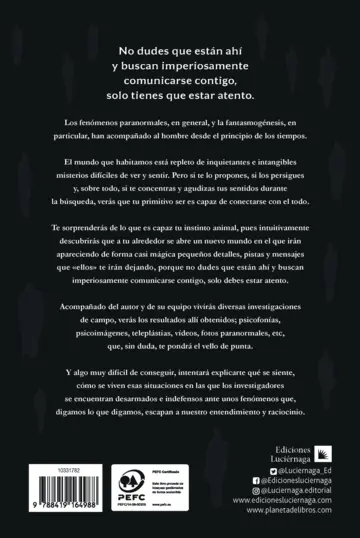 Contraportada Pon atención, están ahí