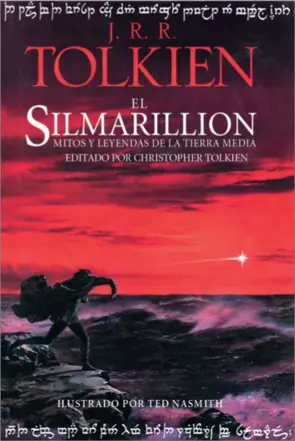Portada El Silmarillion. Ilustrado por Ted Nasmith