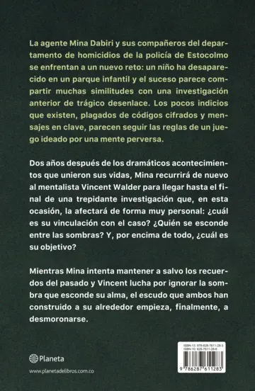 Contraportada La secta