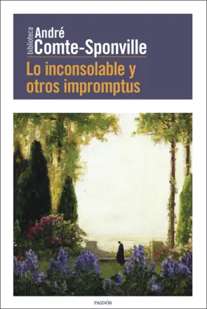Portada Lo inconsolable y otros impromptus