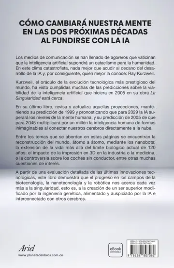 Contraportada La singularidad está más cerca