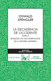 Portada La decandencia de occidente,II