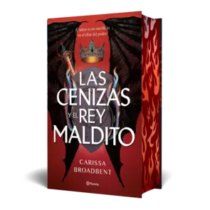 Portada Las cenizas y el rey maldito (Edición Deluxe)