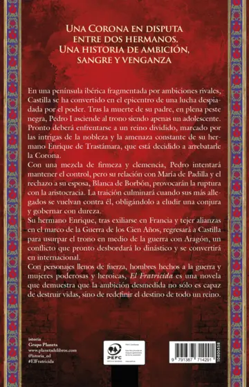Contraportada El Fratricida