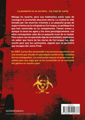 Contraportada Los caminantes nº 01/06. Nueva edición