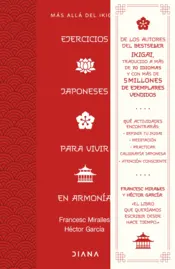 Portada Ejercicios japoneses para vivir en armonía