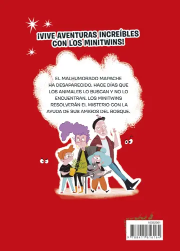 Contraportada Minitwins nº 04. ¡Bang ha desaparecido!