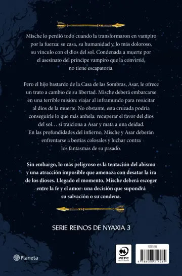 Contraportada El pájaro y el corazón de piedra