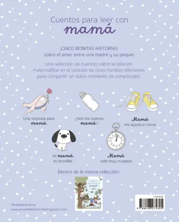 Contraportada Cuentos para leer con mamá