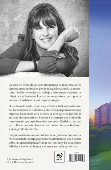 Contraportada Amigos, nada más