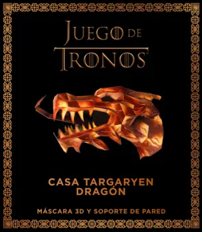 Portada Juego de Tronos. Casa targaryen: dragón