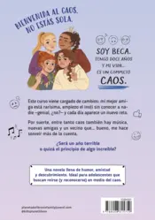 Miniatura contraportada El caos de Beca 1. El primer día de mi nueva vida