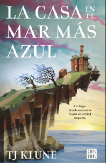 Portada La casa en el mar más azul