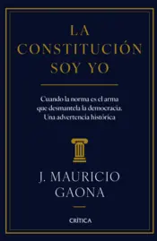 Portada La constitución soy yo