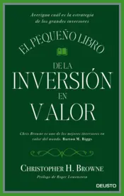 Portada El pequeño libro de la inversión en valor