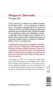 Miniatura contraportada Ocupación