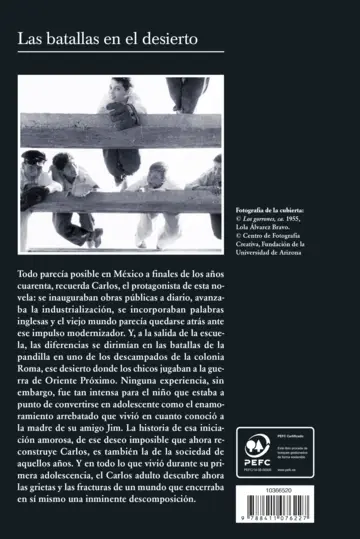Contraportada Las batallas en el desierto