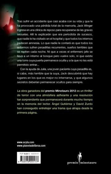 Contraportada La torre prohibida