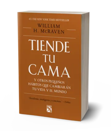 Portada Tiende tu cama y otros pequeños hábitos que cambiarán tu vida y el mundo