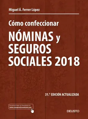 Portada Cómo confeccionar nóminas y seguros sociales 2018