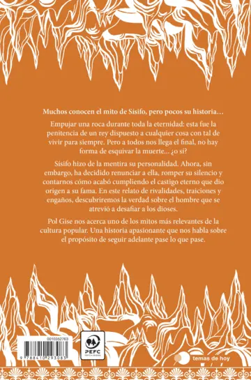 Contraportada Sísifo, el hombre que engañó a la muerte