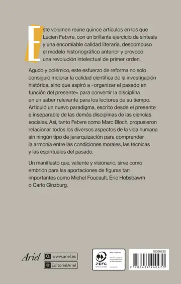 Contraportada Combates por la historia