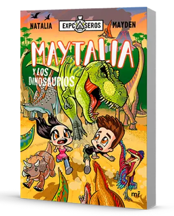 Portada Maytalia y los dinosaurios