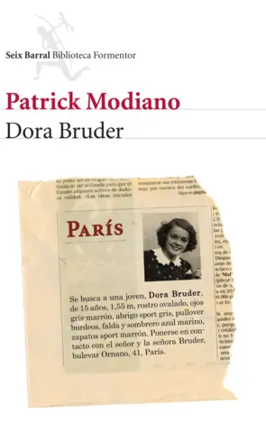 Portada Dora Bruder