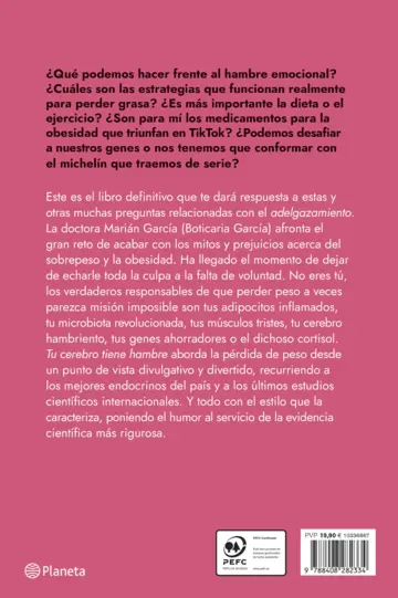 Contraportada Tu cerebro tiene hambre