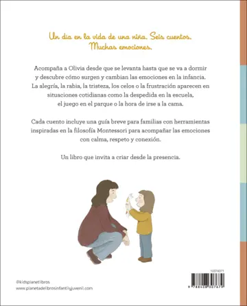 Contraportada Cuentos Montessori para acompañar las emociones