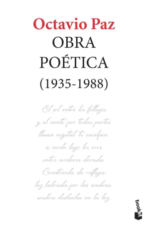 Portada Obra poética (1935-1988)