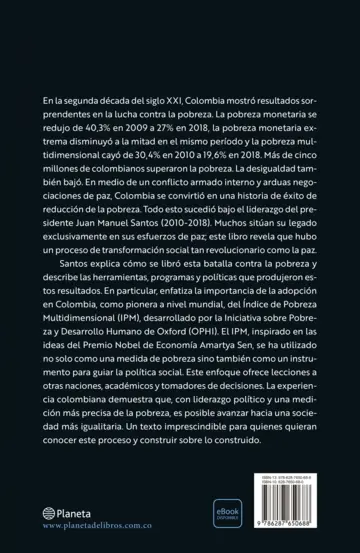 Contraportada La batalla contra la pobreza