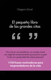 Portada El pequeño libro de las grandes citas