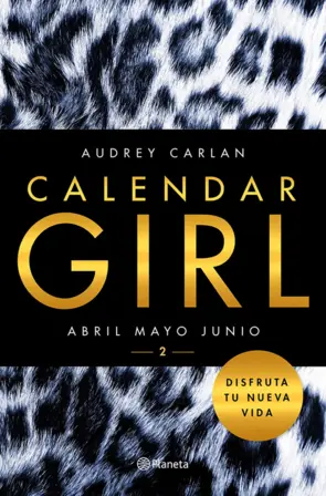 Portada Calendar Girl: Abril - mayo - junio